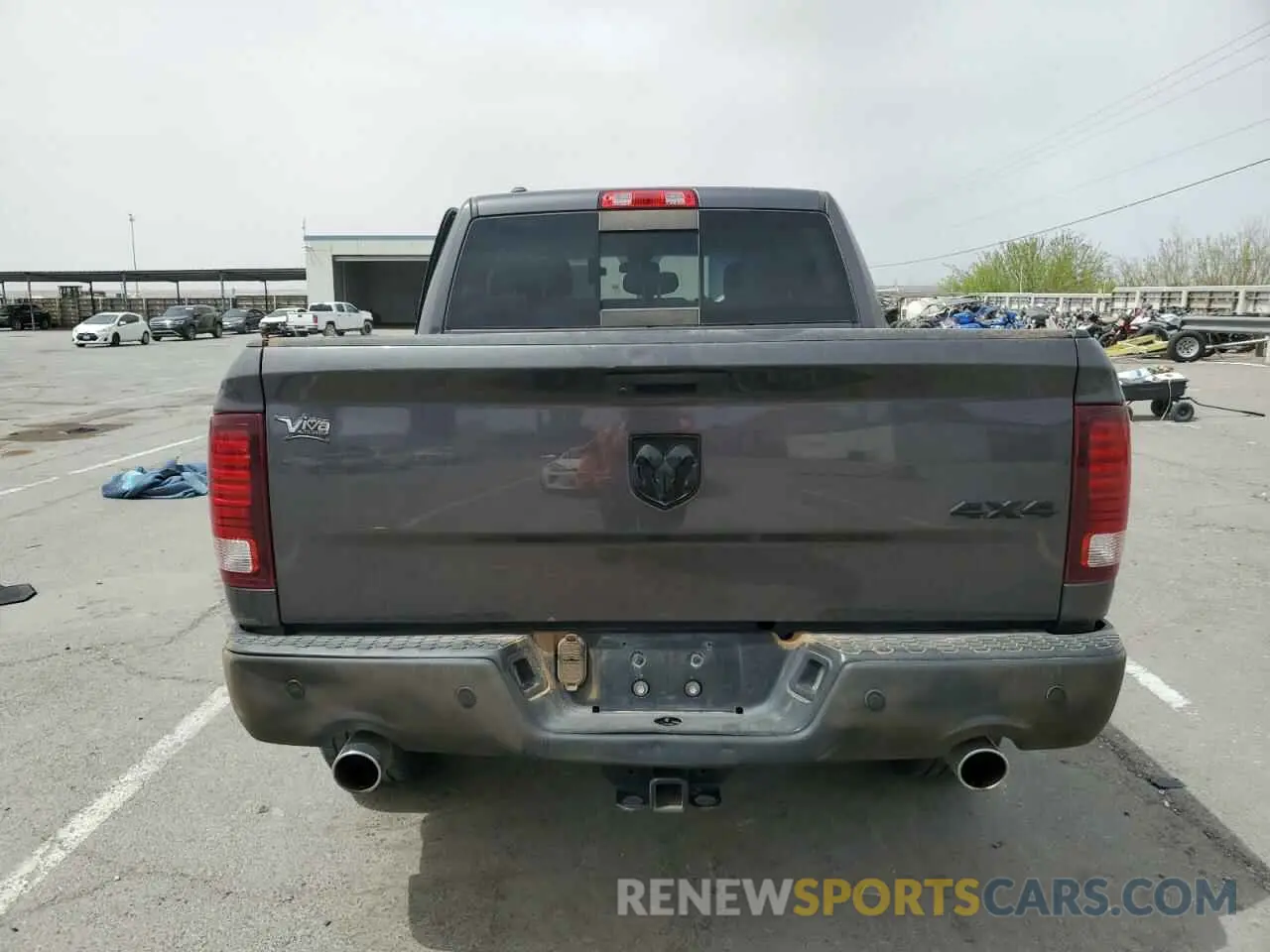 6 Photograph of a damaged car 1C6RR7LT5LS137012 RAM 1500 2020