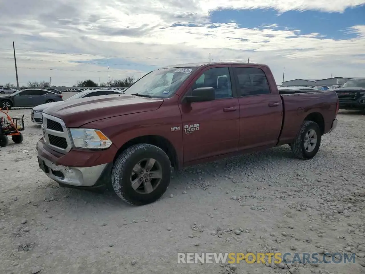 1 Photograph of a damaged car 1C6RR7TT7LS101788 RAM 1500 2020