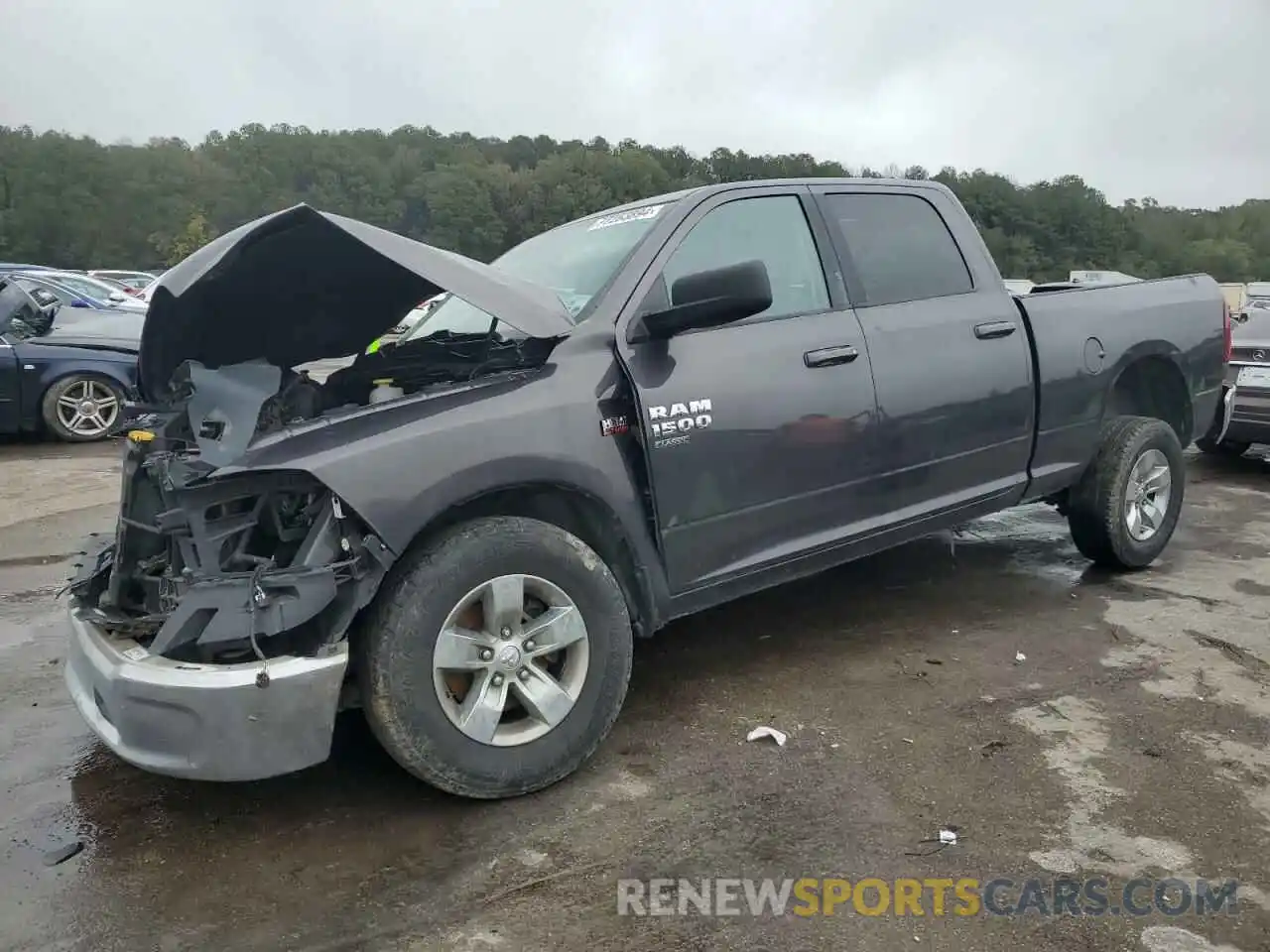 1 Photograph of a damaged car 1C6RR7TT7LS117909 RAM 1500 2020