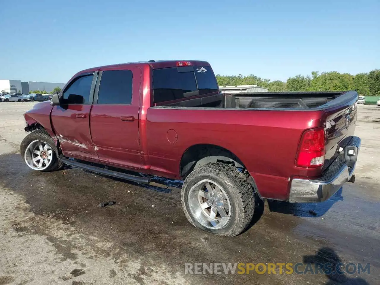 2 Photograph of a damaged car 1C6RR7TT9LS129303 RAM 1500 2020