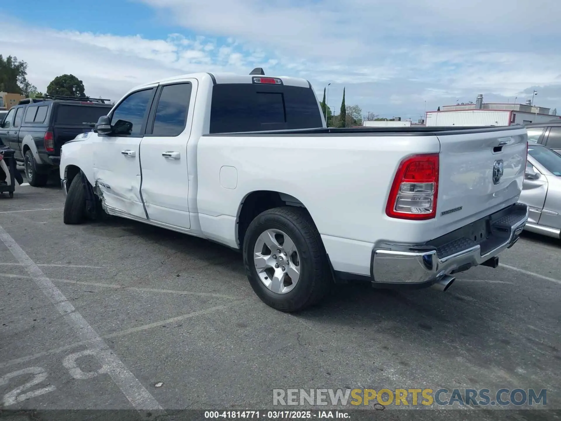 3 Photograph of a damaged car 1C6RREBT2LN256138 RAM 1500 2020