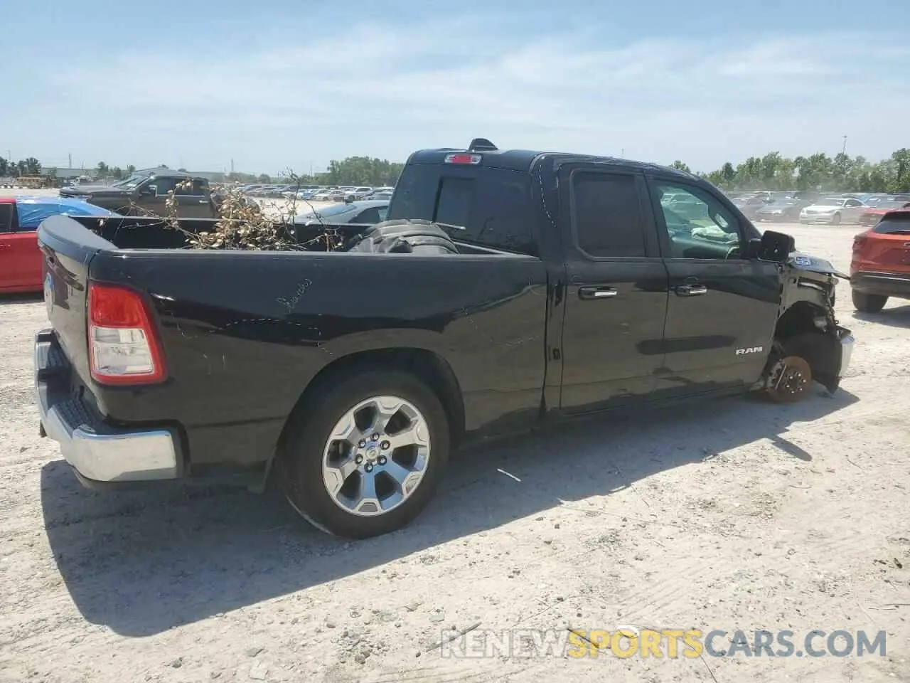 3 Photograph of a damaged car 1C6RREBT5LN353608 RAM 1500 2020