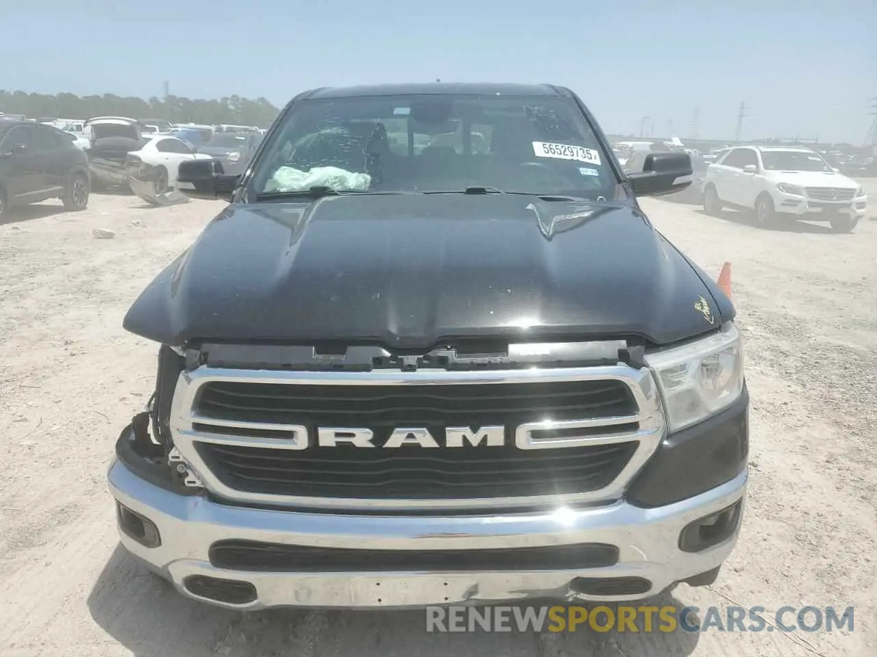 5 Photograph of a damaged car 1C6RREBT5LN353608 RAM 1500 2020
