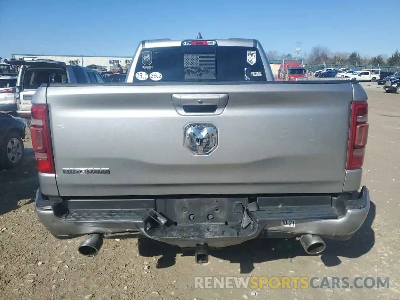 6 Photograph of a damaged car 1C6RREBT6LN149612 RAM 1500 2020