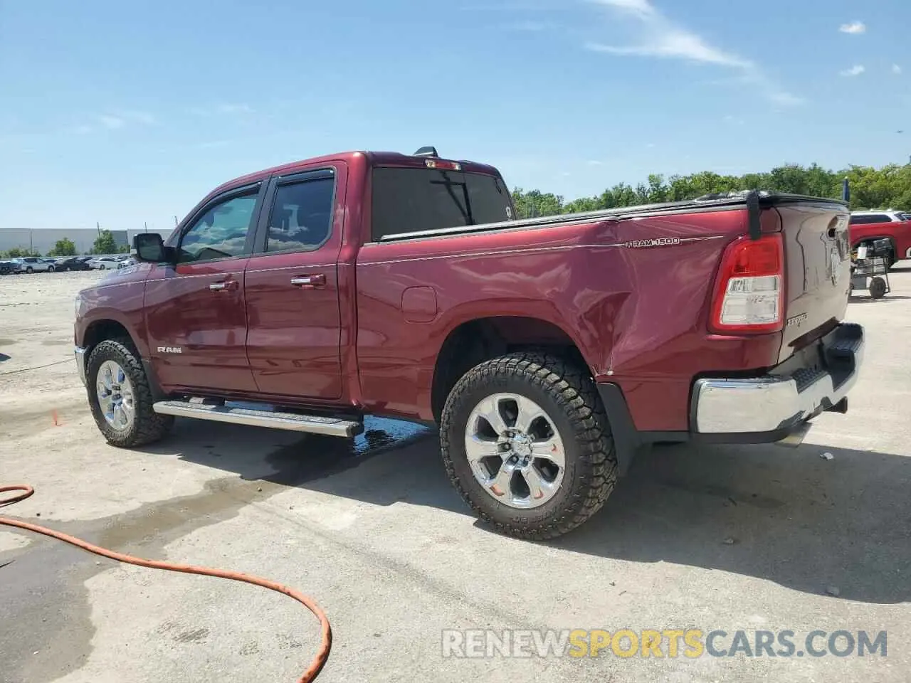 2 Photograph of a damaged car 1C6RREBT7LN250920 RAM 1500 2020