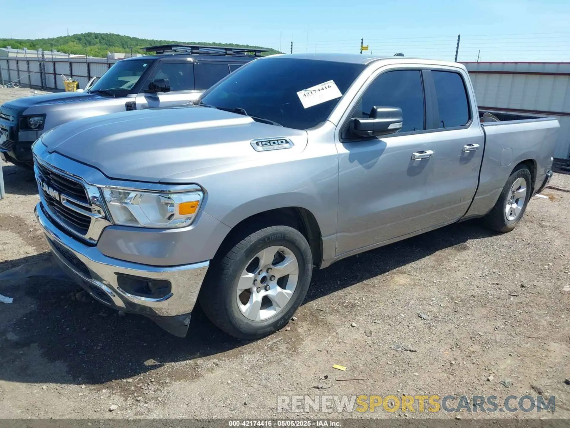 2 Photograph of a damaged car 1C6RREBT8LN294862 RAM 1500 2020
