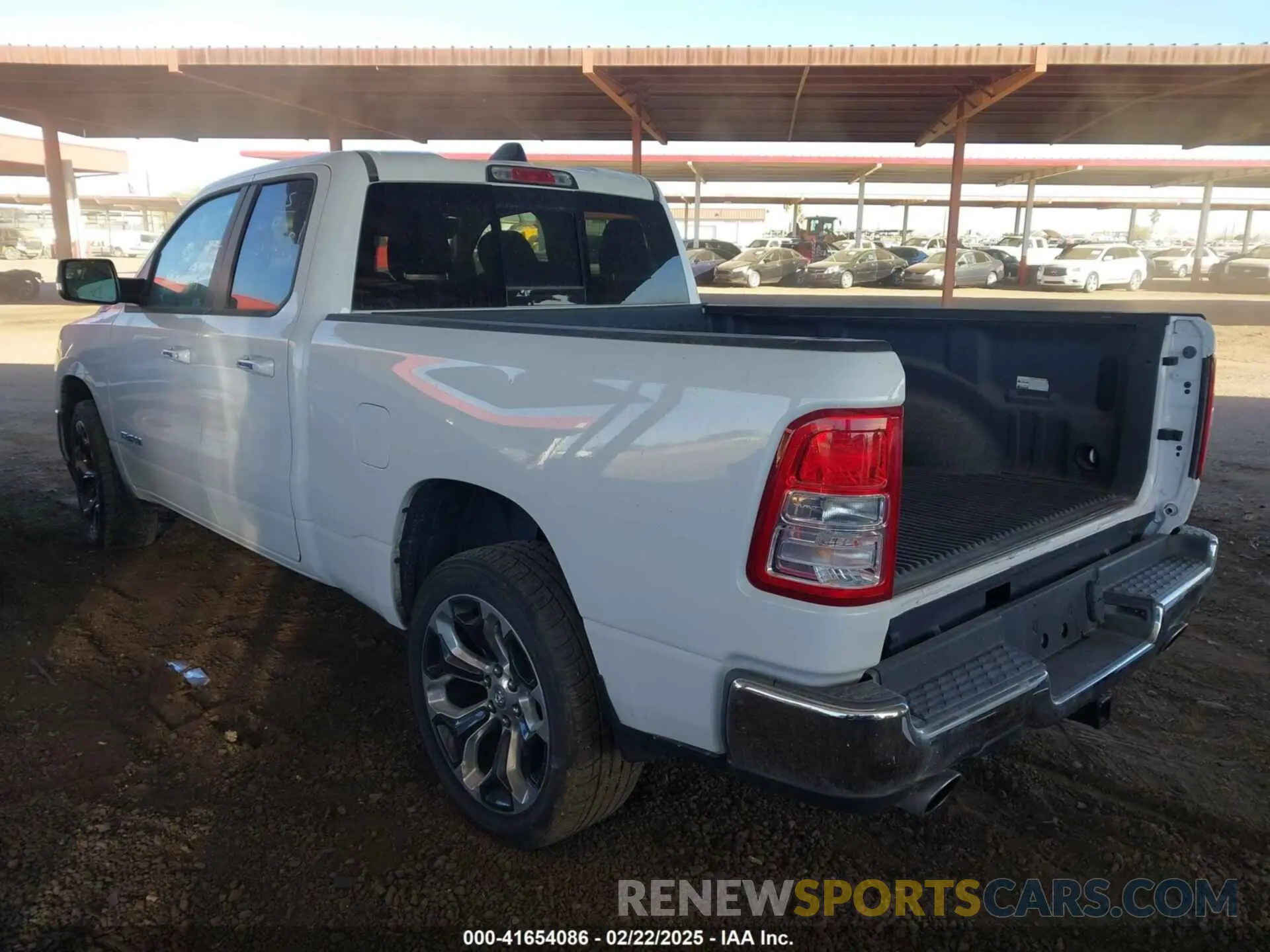 3 Photograph of a damaged car 1C6RREBT9LN210581 RAM 1500 2020