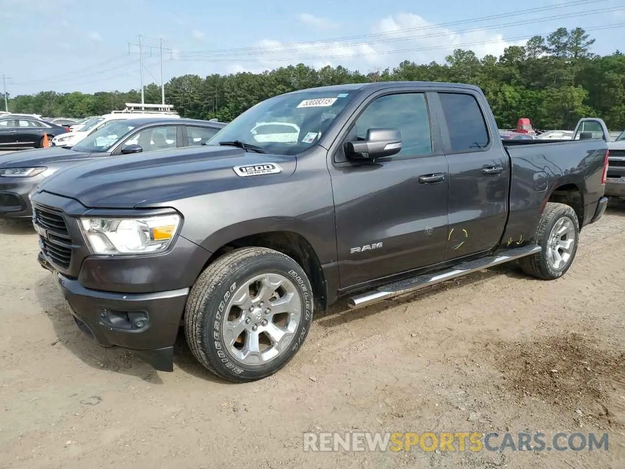 1 Photograph of a damaged car 1C6RREBT9LN253012 RAM 1500 2020