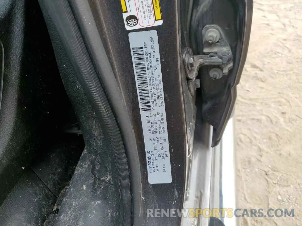 12 Photograph of a damaged car 1C6RREBT9LN253012 RAM 1500 2020