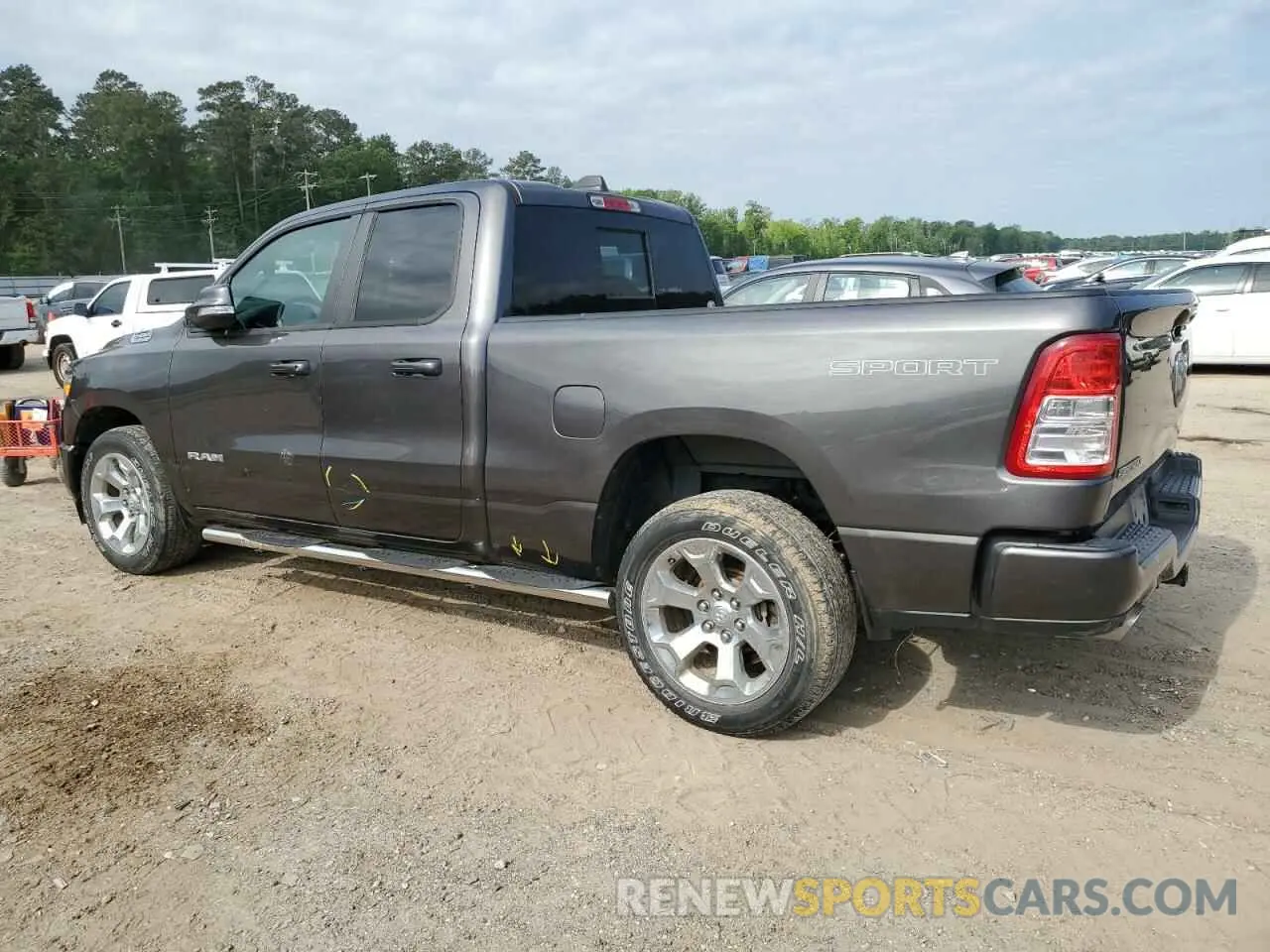 2 Photograph of a damaged car 1C6RREBT9LN253012 RAM 1500 2020