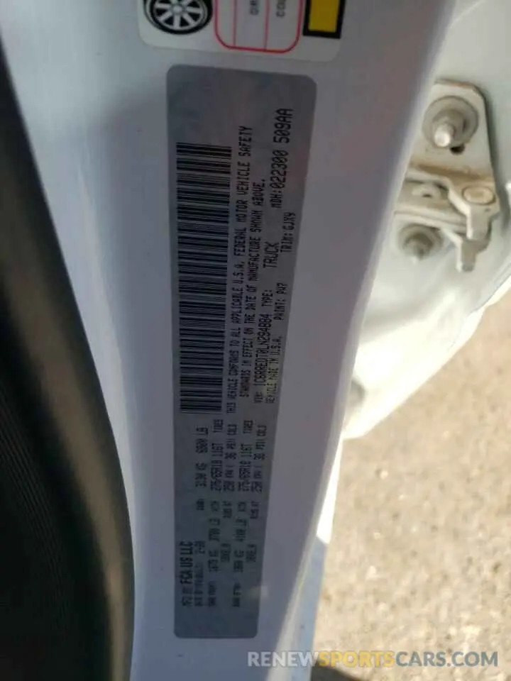 12 Photograph of a damaged car 1C6RREDT0LN294884 RAM 1500 2020