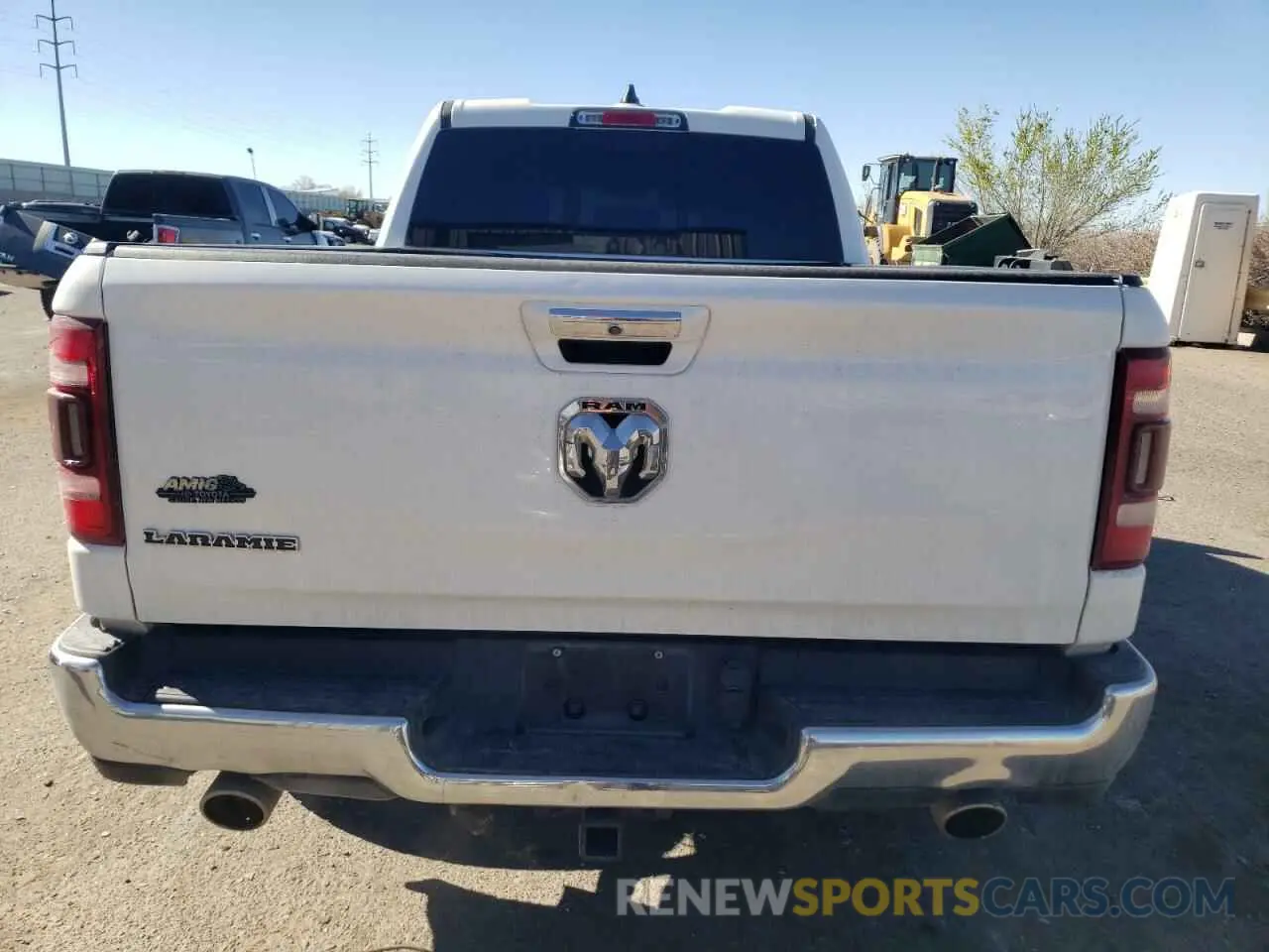6 Photograph of a damaged car 1C6RREDT0LN294884 RAM 1500 2020