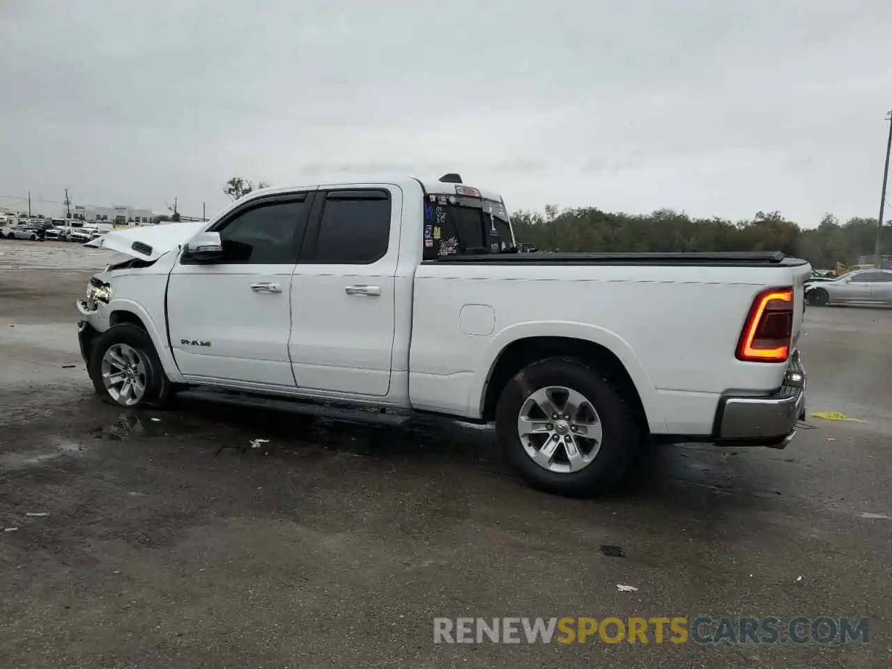 2 Photograph of a damaged car 1C6RREDT4LN256641 RAM 1500 2020