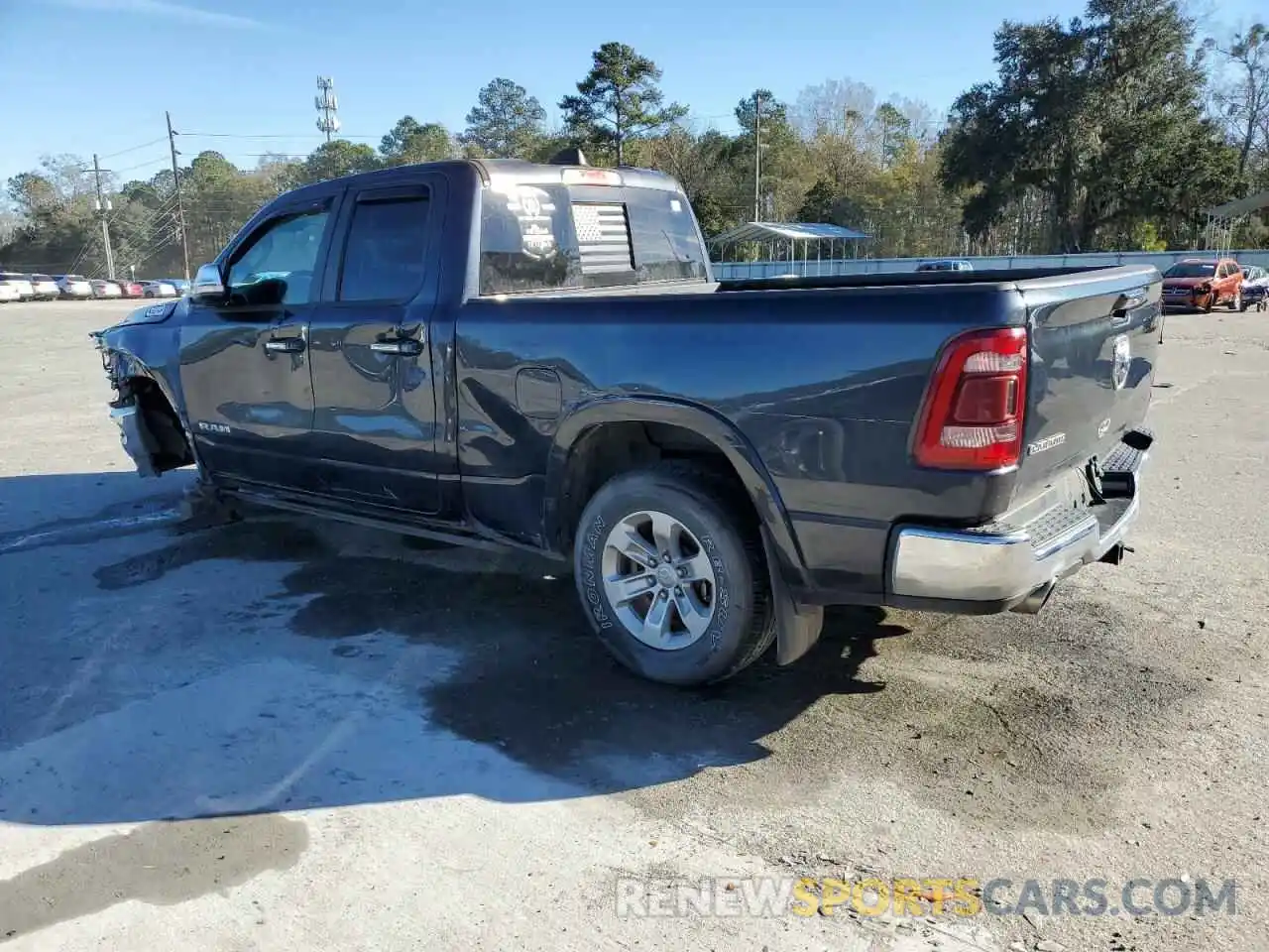 2 Photograph of a damaged car 1C6RREDTXLN277798 RAM 1500 2020