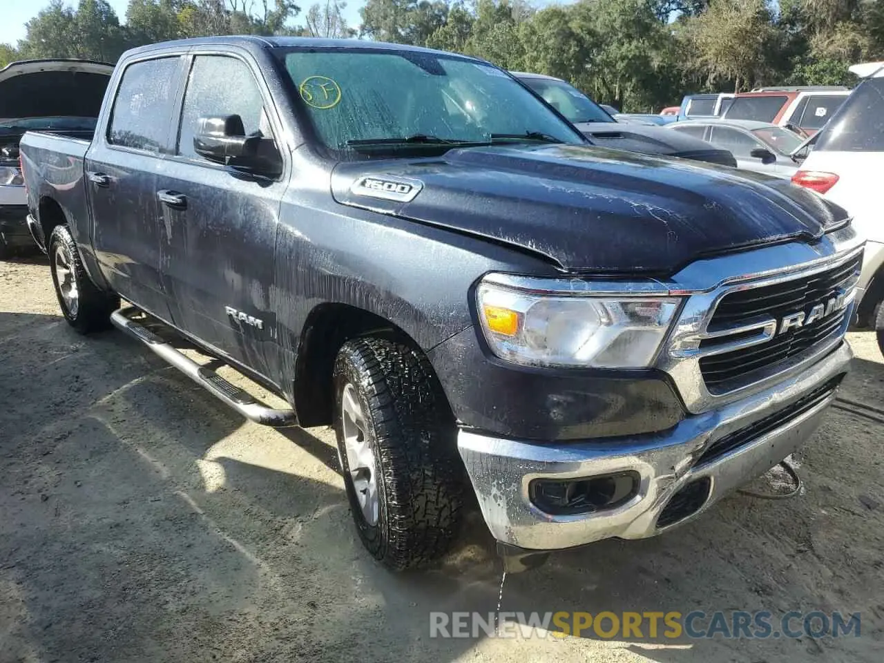 4 Photograph of a damaged car 1C6RREFG0LN229680 RAM 1500 2020