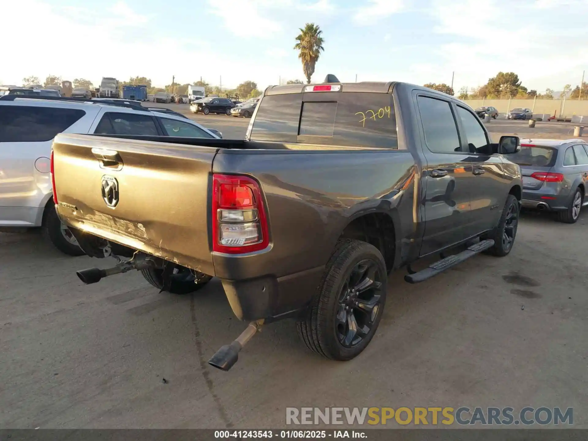 4 Photograph of a damaged car 1C6RREFM6LN179857 RAM 1500 2020