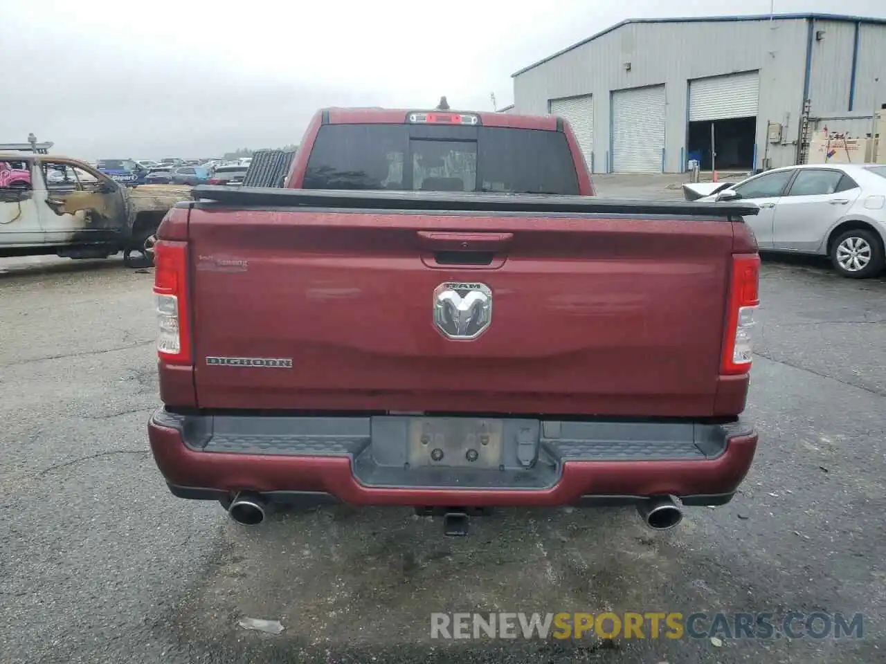 6 Photograph of a damaged car 1C6RREFT1LN112736 RAM 1500 2020