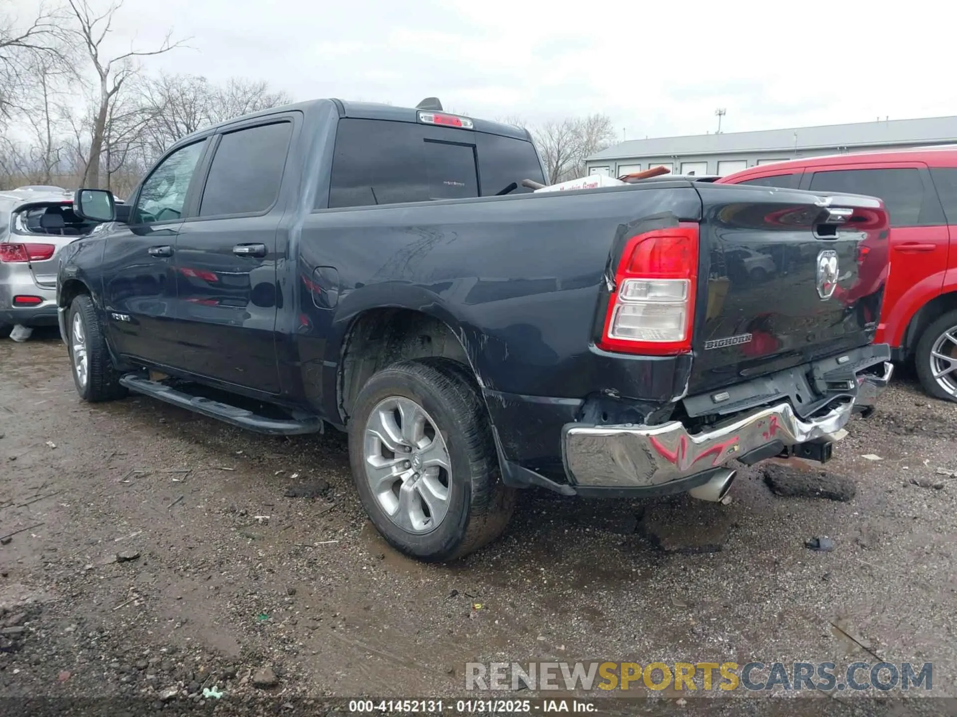 3 Photograph of a damaged car 1C6RREFT1LN344785 RAM 1500 2020