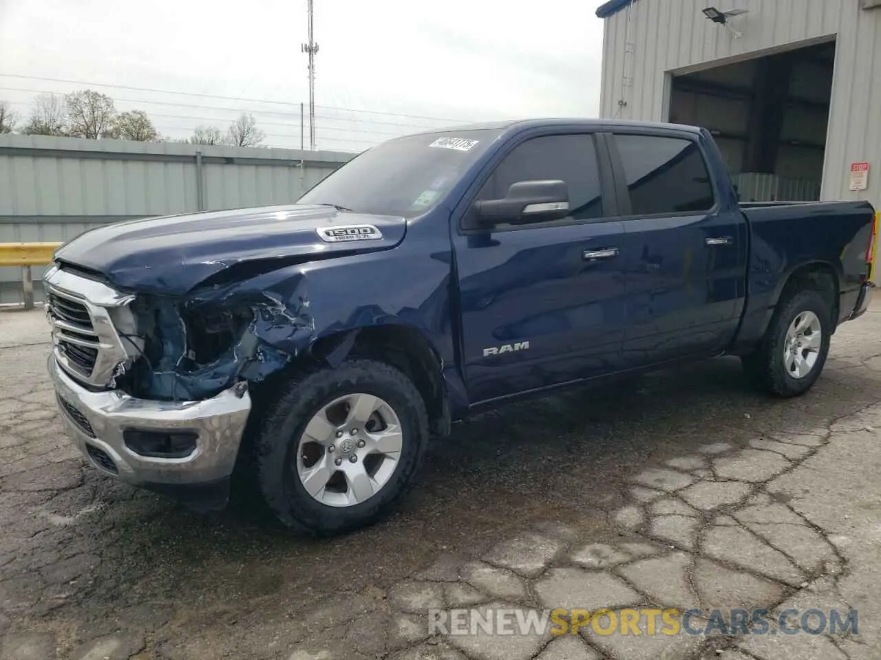 1 Photograph of a damaged car 1C6RREFT1LN344933 RAM 1500 2020