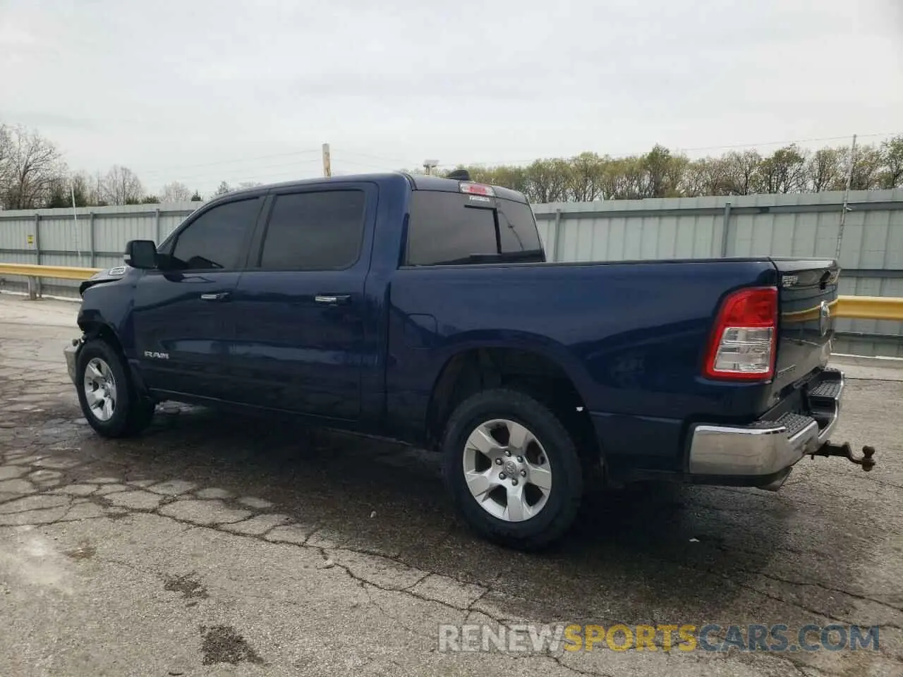 2 Photograph of a damaged car 1C6RREFT1LN344933 RAM 1500 2020