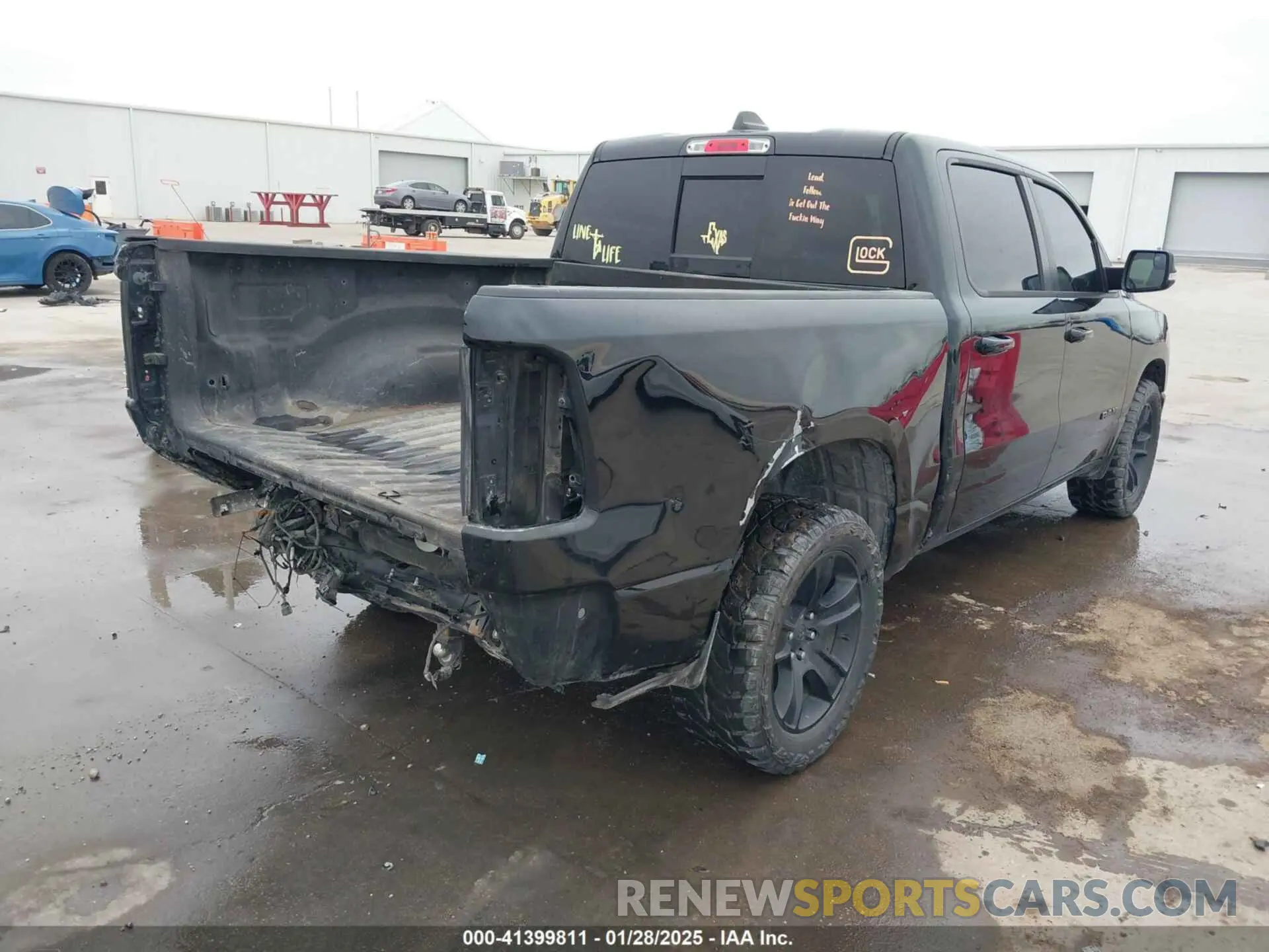 4 Photograph of a damaged car 1C6RREFT2LN245795 RAM 1500 2020