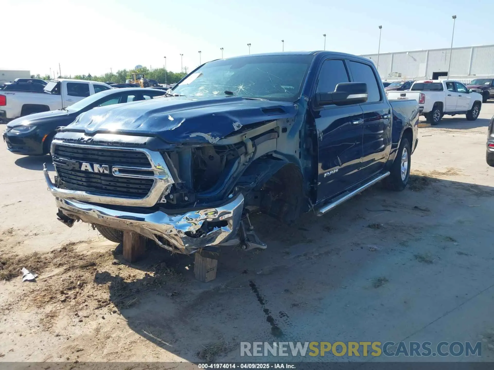 6 Photograph of a damaged car 1C6RREFT2LN357478 RAM 1500 2020