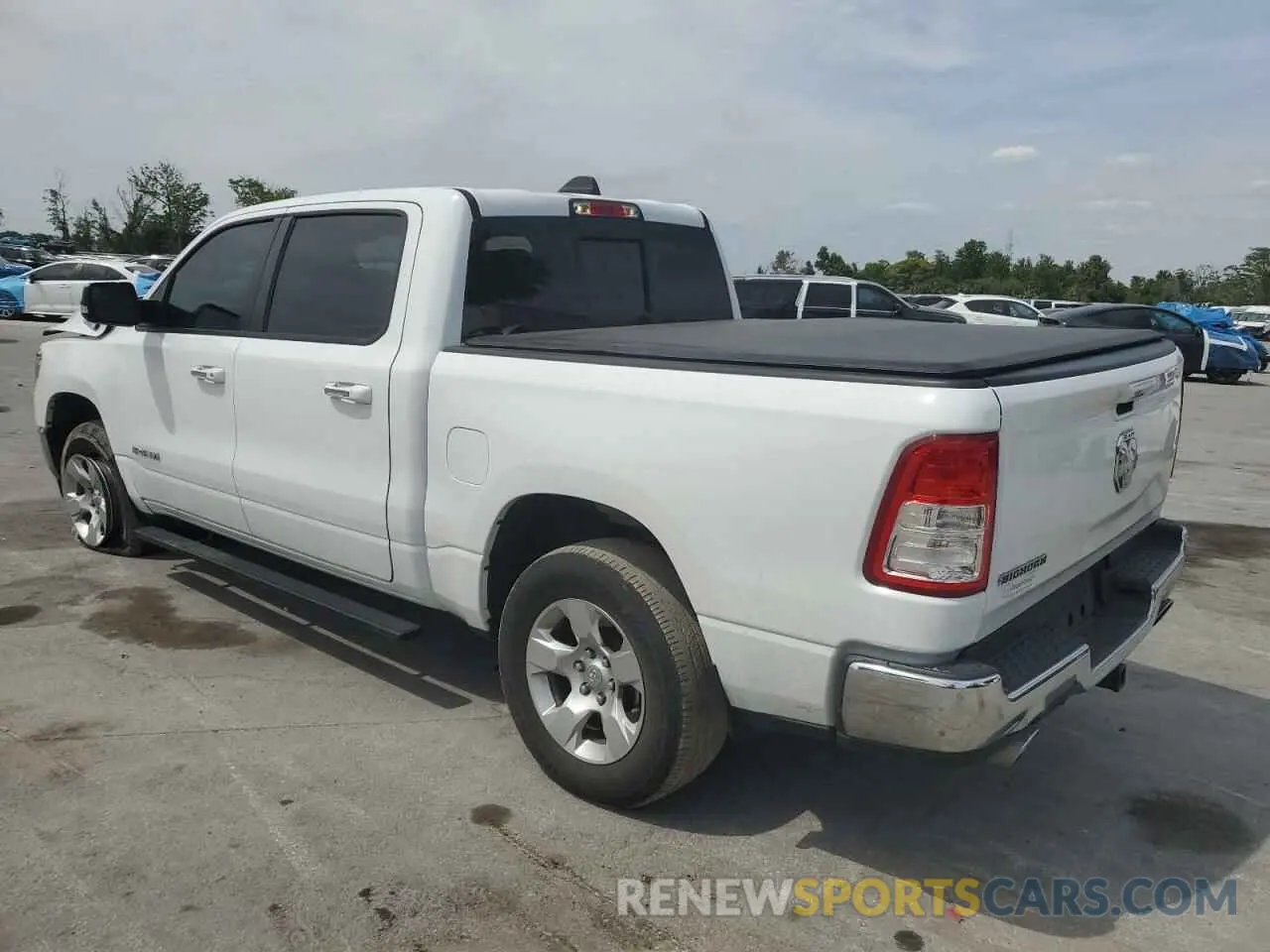 2 Photograph of a damaged car 1C6RREFT2LN406761 RAM 1500 2020