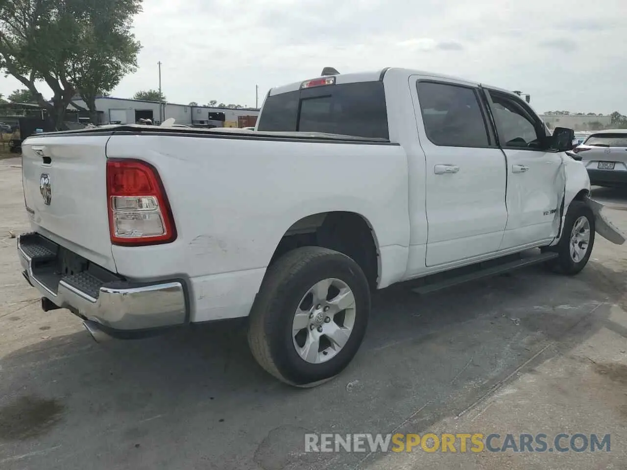 3 Photograph of a damaged car 1C6RREFT2LN406761 RAM 1500 2020