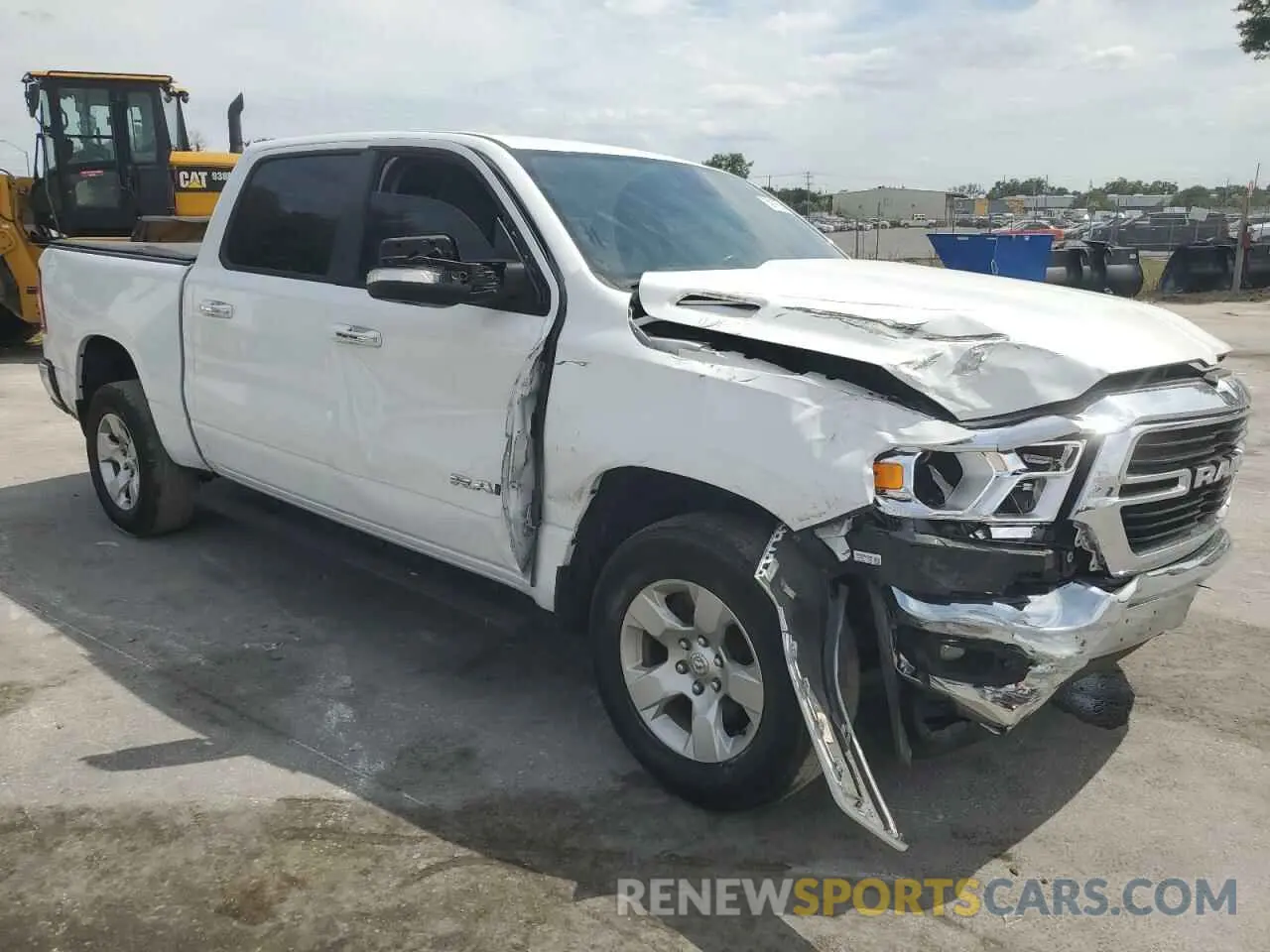 4 Photograph of a damaged car 1C6RREFT2LN406761 RAM 1500 2020