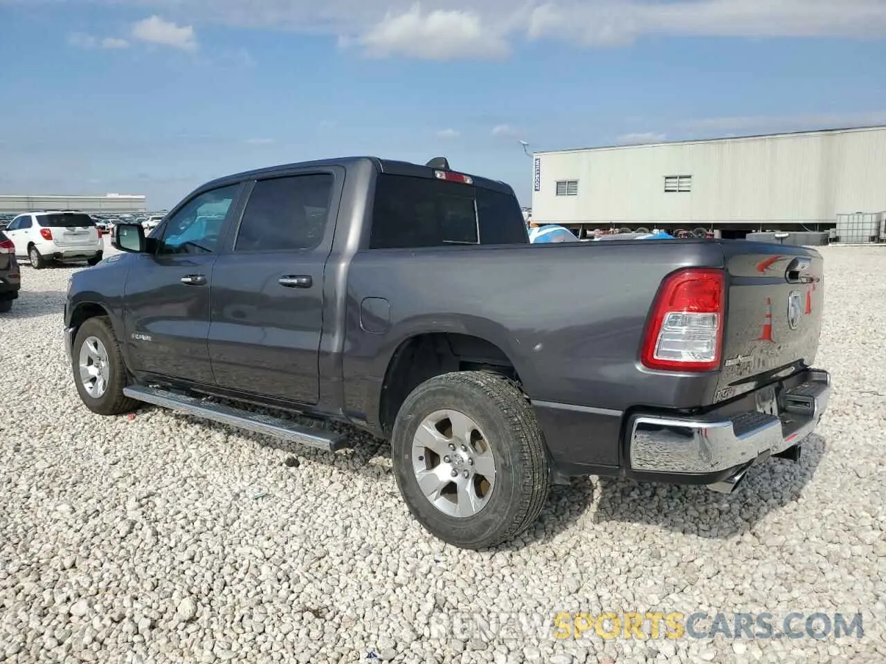 2 Photograph of a damaged car 1C6RREFT3LN117968 RAM 1500 2020
