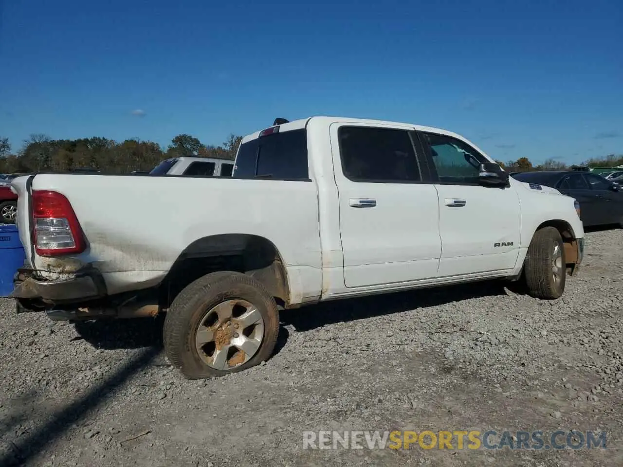 3 Photograph of a damaged car 1C6RREFT3LN276568 RAM 1500 2020