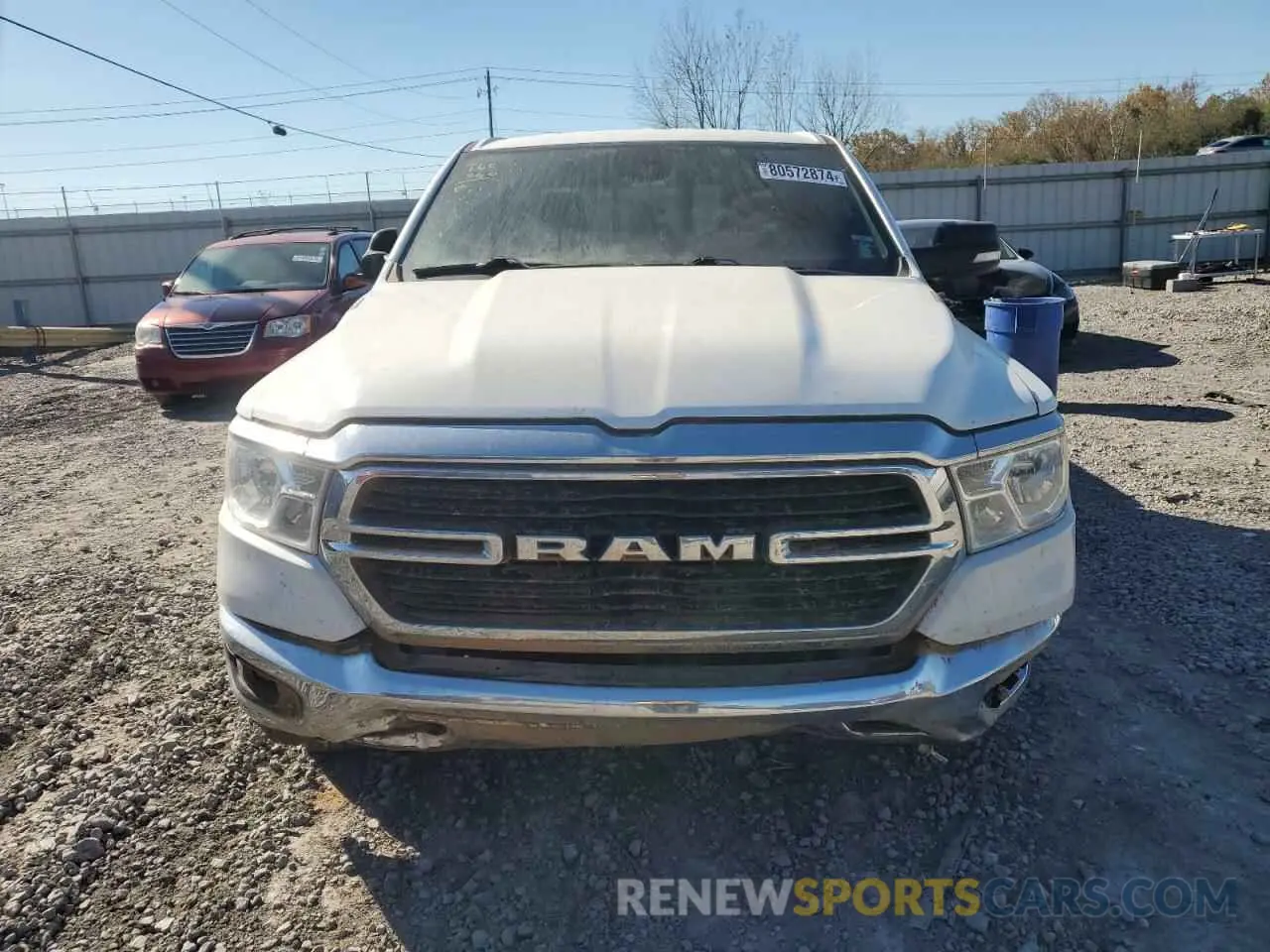 5 Photograph of a damaged car 1C6RREFT3LN276568 RAM 1500 2020