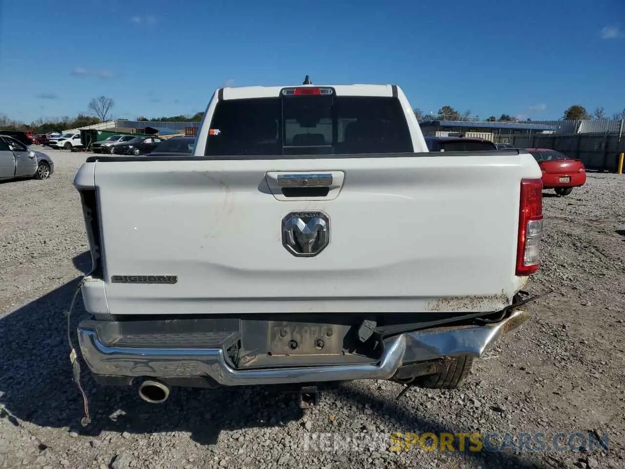 6 Photograph of a damaged car 1C6RREFT3LN276568 RAM 1500 2020