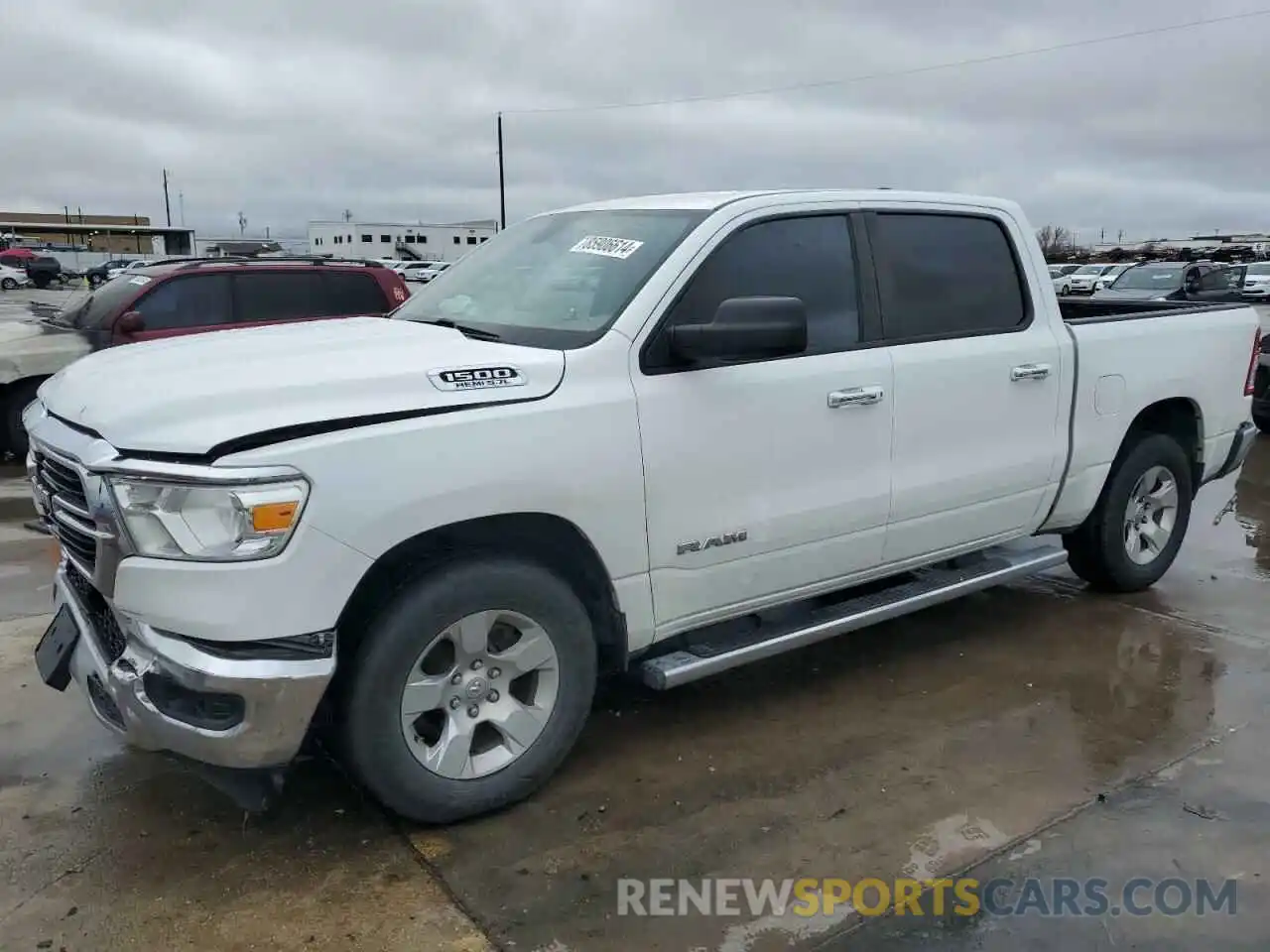 1 Photograph of a damaged car 1C6RREFT3LN390330 RAM 1500 2020