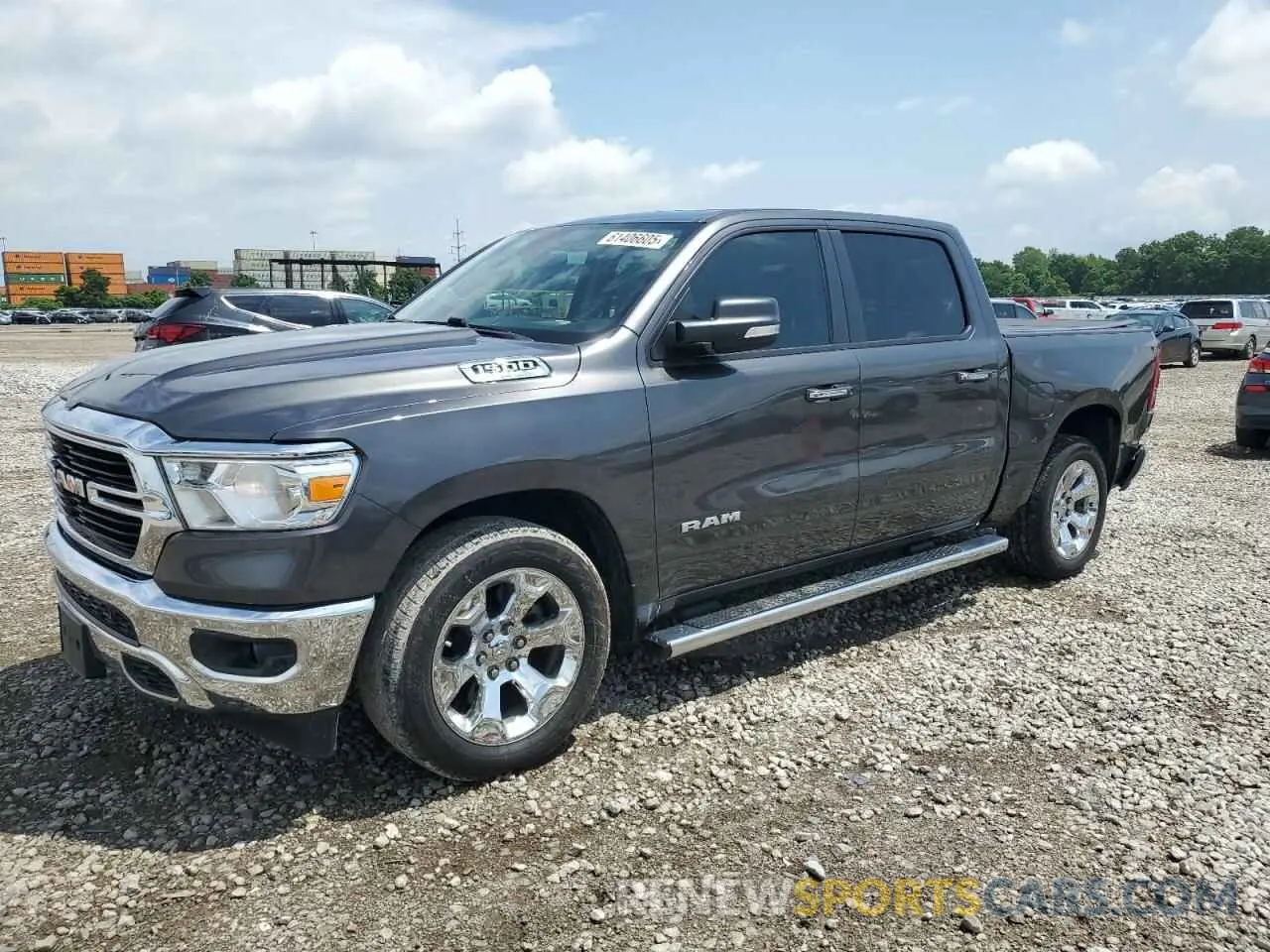 1 Photograph of a damaged car 1C6RREFT4LN153006 RAM 1500 2020