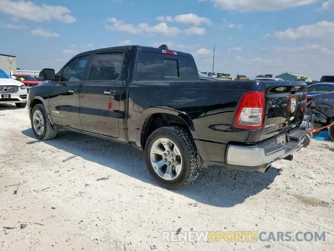 2 Photograph of a damaged car 1C6RREFT5LN237934 RAM 1500 2020
