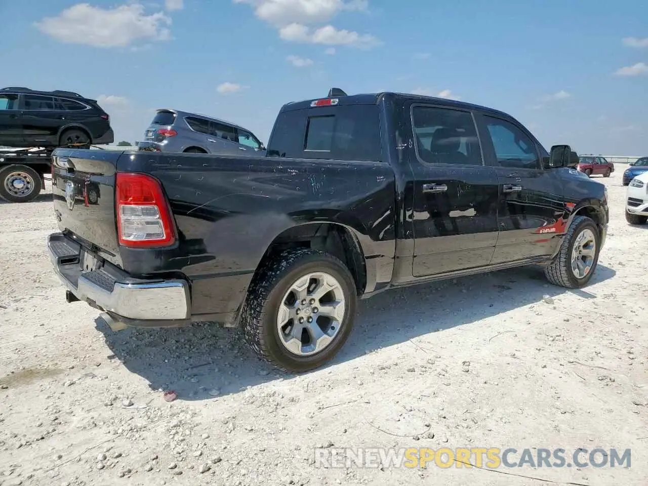 3 Photograph of a damaged car 1C6RREFT5LN237934 RAM 1500 2020