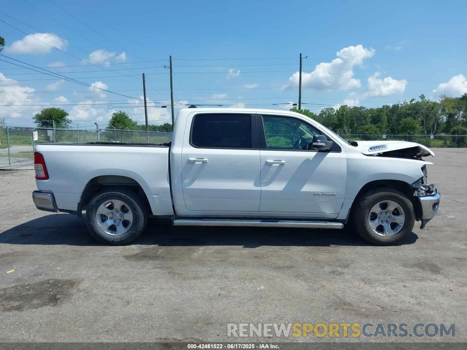 13 Photograph of a damaged car 1C6RREFT5LN337869 RAM 1500 2020