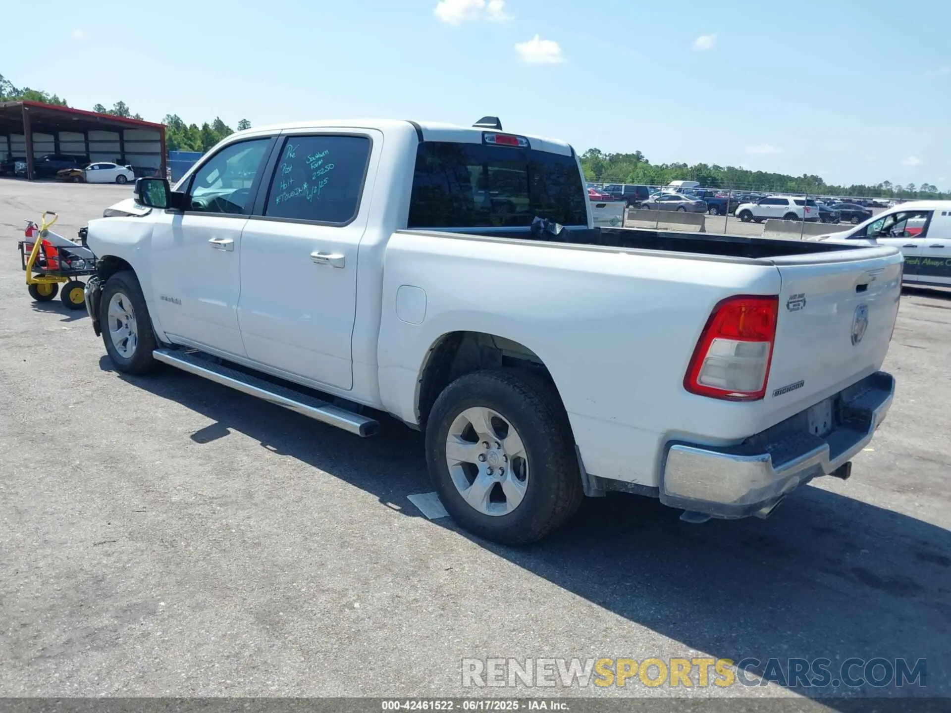 3 Photograph of a damaged car 1C6RREFT5LN337869 RAM 1500 2020
