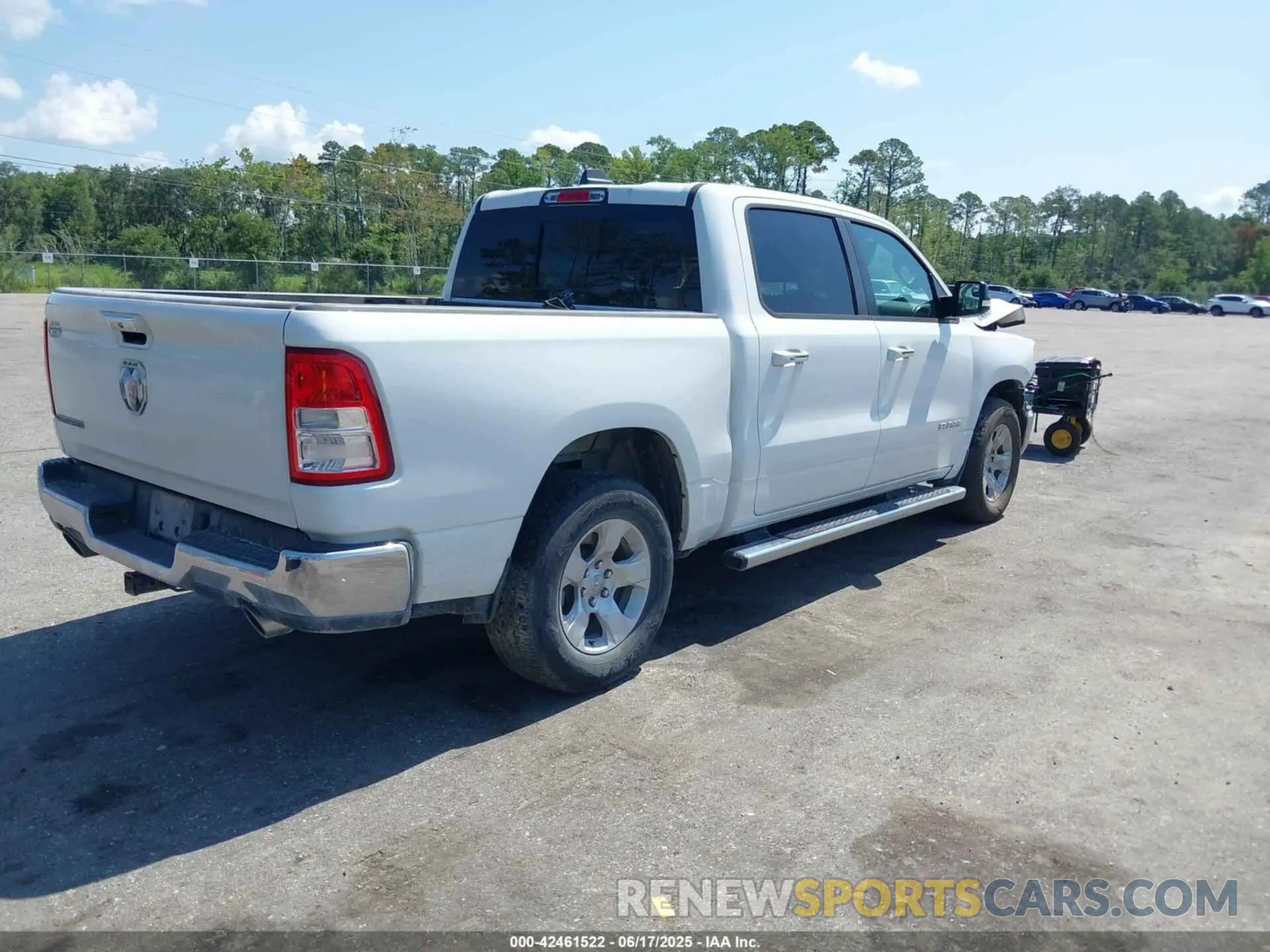 4 Photograph of a damaged car 1C6RREFT5LN337869 RAM 1500 2020