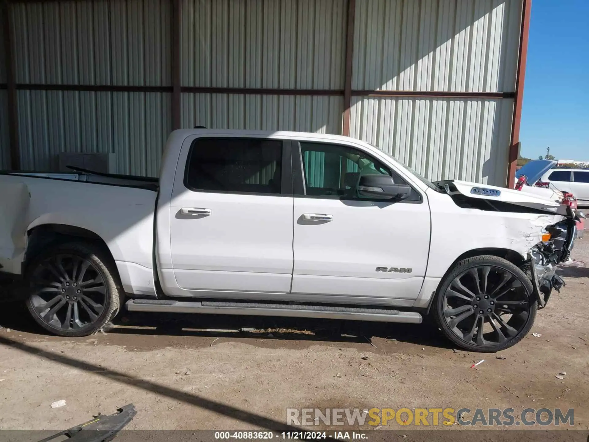 13 Photograph of a damaged car 1C6RREFT8LN232940 RAM 1500 2020