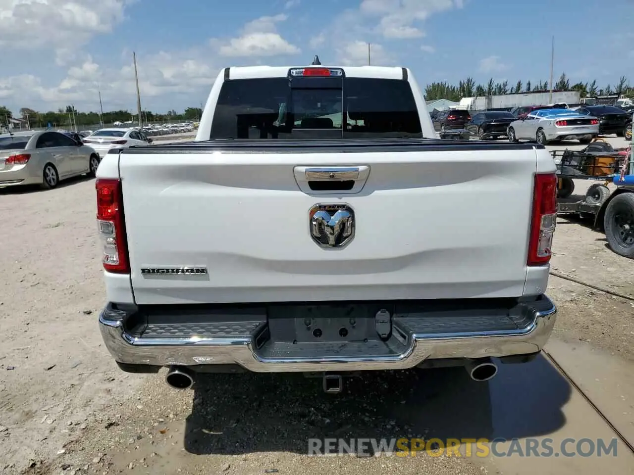 6 Photograph of a damaged car 1C6RREFTXLN372455 RAM 1500 2020