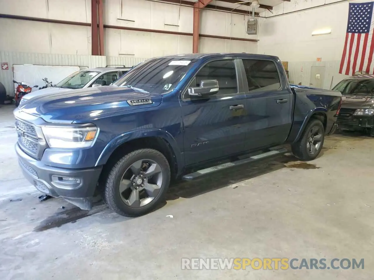 1 Photograph of a damaged car 1C6RREFTXLN373007 RAM 1500 2020