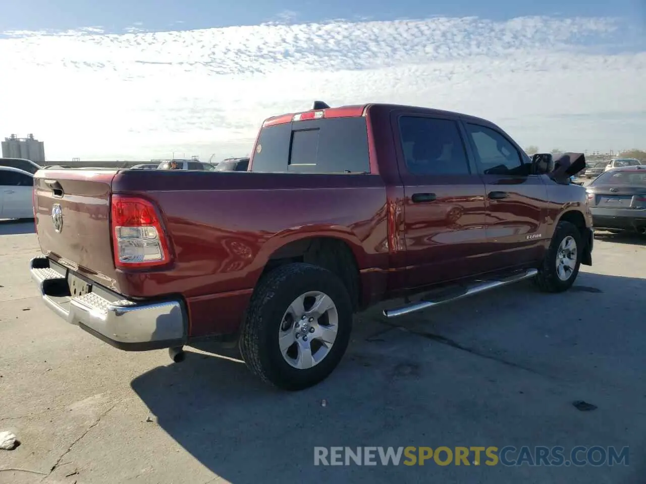 3 Photograph of a damaged car 1C6RREGG0LN304909 RAM 1500 2020