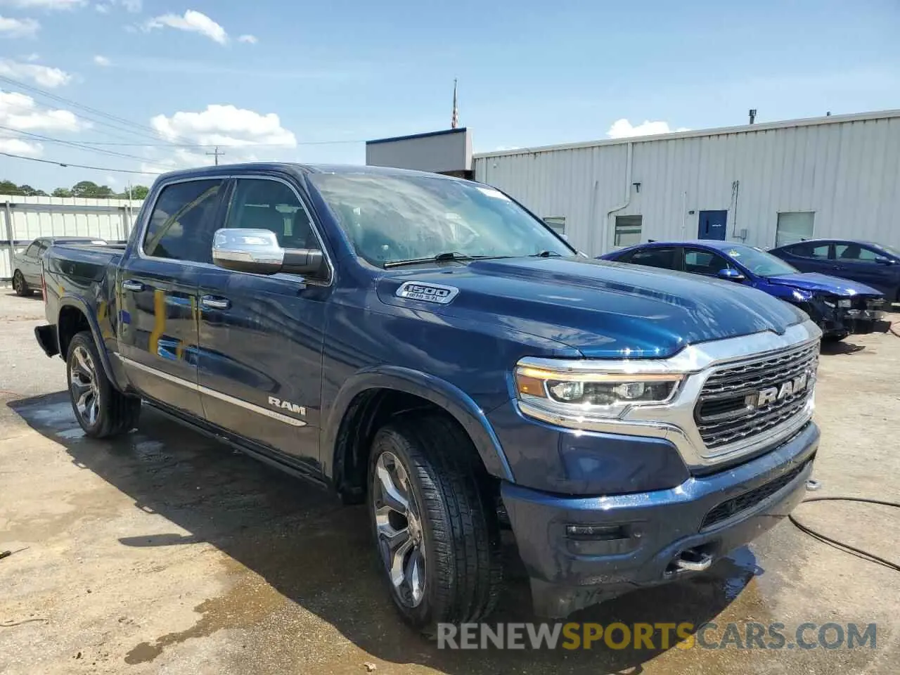 4 Photograph of a damaged car 1C6RREHT1LN129498 RAM 1500 2020