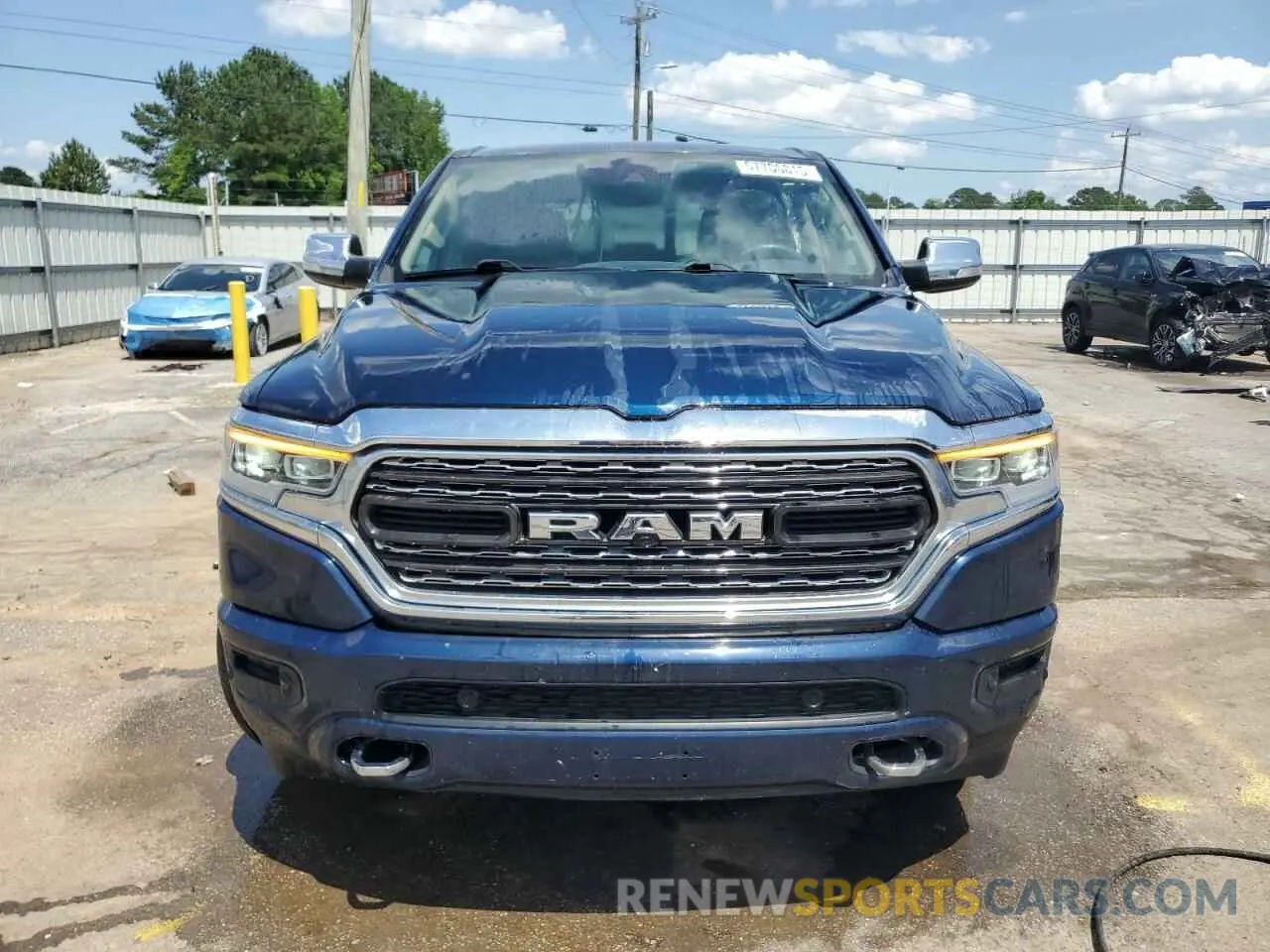 5 Photograph of a damaged car 1C6RREHT1LN129498 RAM 1500 2020