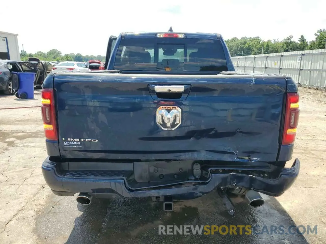 6 Photograph of a damaged car 1C6RREHT1LN129498 RAM 1500 2020