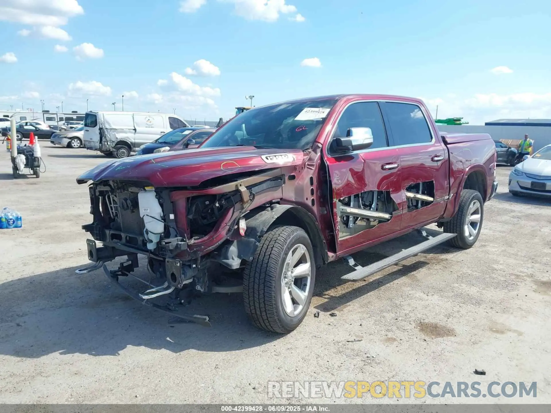 6 Photograph of a damaged car 1C6RREHT3LN319285 RAM 1500 2020