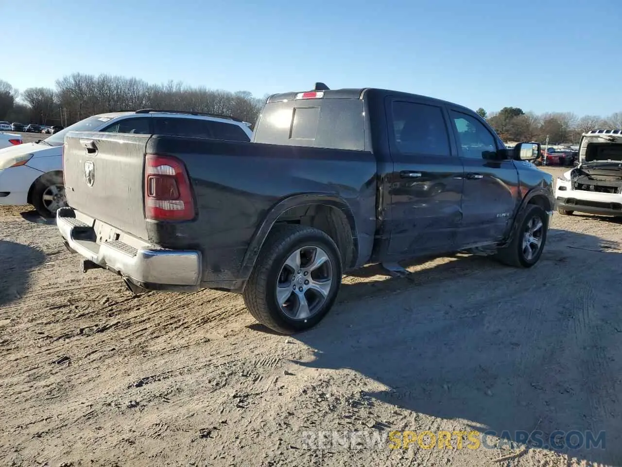 3 Photograph of a damaged car 1C6RREJT5LN129661 RAM 1500 2020