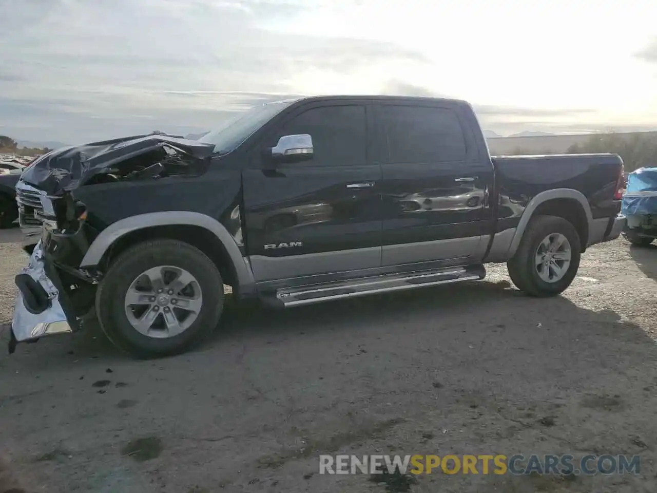 1 Photograph of a damaged car 1C6RREJT7LN421344 RAM 1500 2020